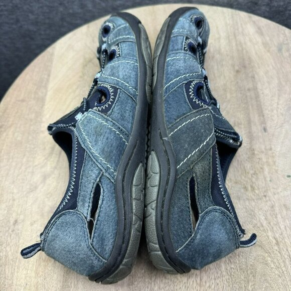 Earth Origins Outdoor Suede Sandal Adventure Slip-On Shoes Size 10.5 Womens Blue - Picture 5 of 14